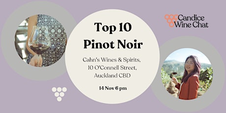 Imagem principal do evento Top 10 Pinot Noir - Auckland
