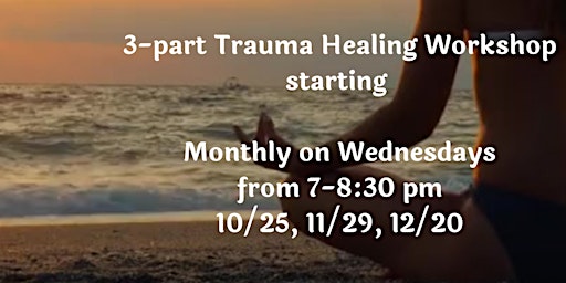 Primaire afbeelding van Transforma Your Trauma: 3 part Workshop Series