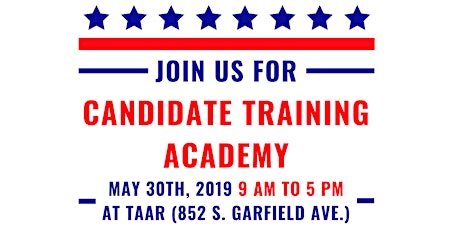 2019 Candidate Training Academy primary image