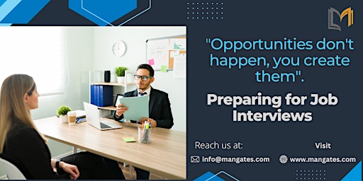 Imagem principal do evento Preparing for Job Interviews 1 Day Training in Indianapolis, IN