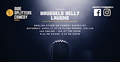 Imagem principal do evento Brussels Belly Laughs (Stand-up comedy showcase)