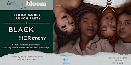 Immagine principale di Bloom Money Launch & Black HerStory 