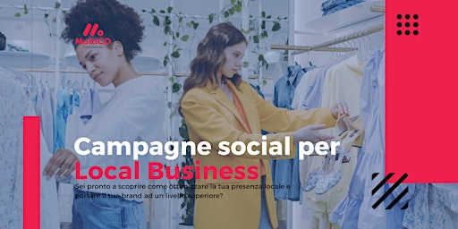 Campagne social per Local Business - [Evento Gratuito]  primärbild