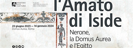 Samlingsbild för Conferenze mostra "L'Amato di Iside"