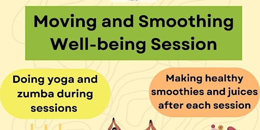 Immagine principale di Moving and Smoothing Well-being event 