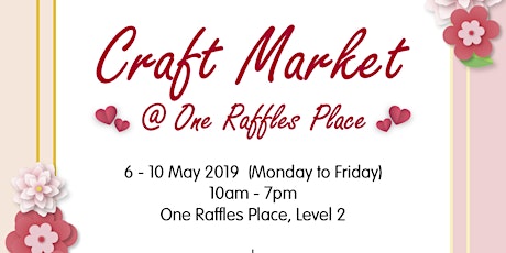 Artisan Craft Market at One Raffles Place primary image