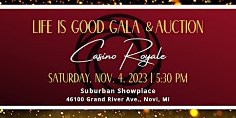 Casino Royale - Life Is Good Gala & Auction primary image