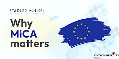 Why MiCA matters - Neue Möglichkeiten für Finanzdienstleister primary image