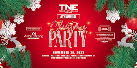 (TNE) Texas Networking Events Christmas Party 2023 primary image