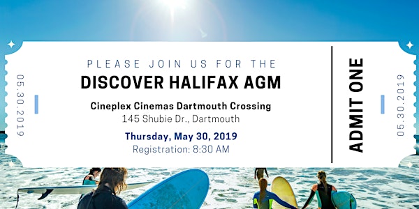 Discover Halifax AGM & Tourism Presentation