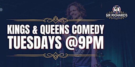 Primaire afbeelding van Kings And Queens Comedy Stand-Up  Open Mic Near Downtown Pensacola