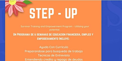 Primaire afbeelding van Step Up Empowerment Domestic Violence Survivors