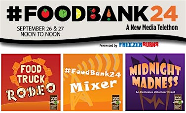 "FoodBank24: A New Media Telethon" Pep Rally primary image