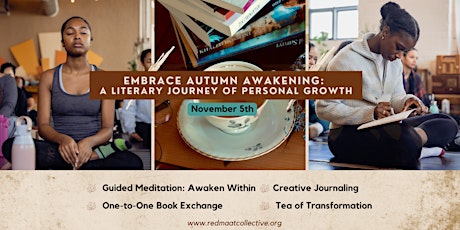 Imagen principal de Embrace Autumn Awakening: A Literary Journey of Personal Growth