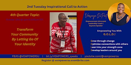 2nd Tuesday Inspirational Call To Action(October) - VEMPOWERSU primary image