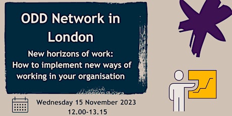 Imagem principal do evento New horizons: How to implement new ways of working in your organisation