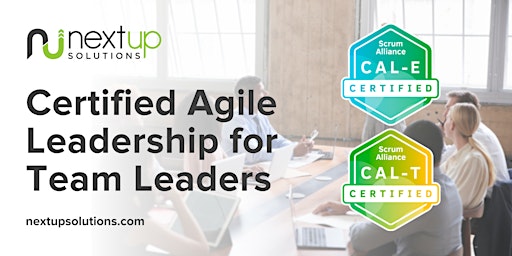 Immagine principale di Certified Agile Leadership (CAL-E and CAL-T) Training (Virtual) 