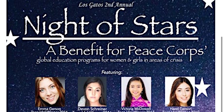 Los Gatos Night of Stars - A Benefit for the Peace Corps' Women's Education Programs primary image