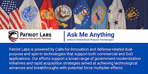 Imagem principal de Ask Me Anything - Federal Funding for Business Innovation!