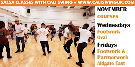 November Salsa Courses with Cali Swing primary image