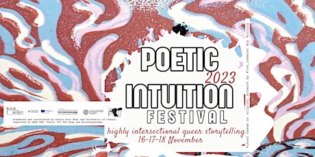 Hauptbild für POETIC INTUITION 2023 │ Highly intersectional queer storytelling festival