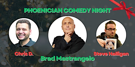 Imagem principal do evento Comedy Night featuring Brad Mastrangelo, Chris D., and Steve Halligan