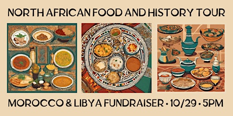 Image principale de North African Food and History Tour Fundraiser in Astoria, Queens