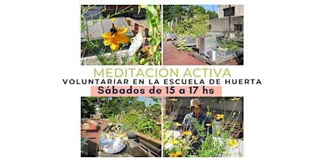 Meditación Activa(Voluntariar) en la Escuela de Huerta.