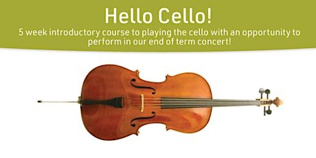 Hello Cello! Introductory 5 week cello course primary image