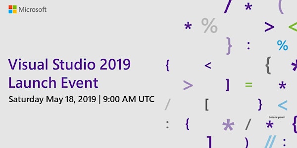 Microsoft Visual Studio 2019 Launch 