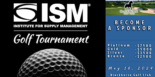 Primaire afbeelding van 2024 ISM-Houston Annual Golf Tournament