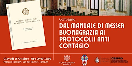 Imagem principal do evento Dal manuale di Messer Buonagrazia ai protocolli anti-contagio