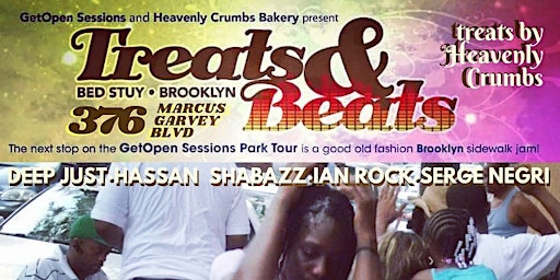 Treats & Beats served by Heavenly Crumbs & GetOpen Sessions primary image