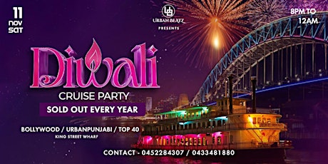 Imagen principal de Diwali Cruise - Bollywood Party Every Year Sold Out