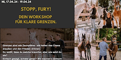 Hauptbild für Stopp, Fury! Dein Workshop für klare Grenzen.