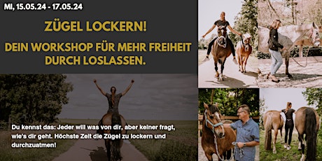 Zügel lockern! Mehr Freiheit durch Loslassen.