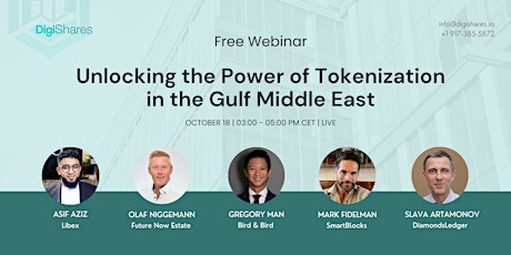 Webinar: Unlocking the Power of Tokenization in the Gulf Middle East primary image