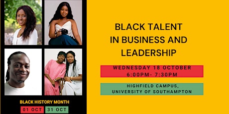 Black Talent in Business and Leadership primary image