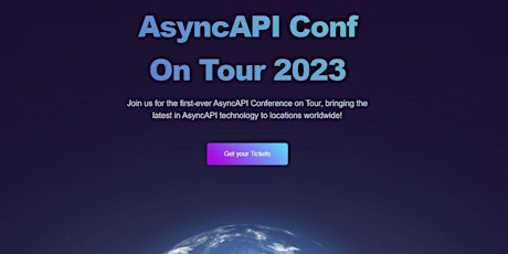 Imagen principal de AsyncAPI Conf On Tour 2023