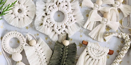 Make Your Own Macramé Christmas Decorations primary image