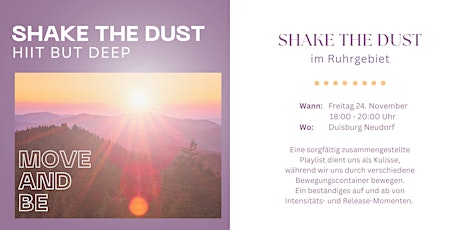 Shake the Dust - HIIT but deep  primärbild