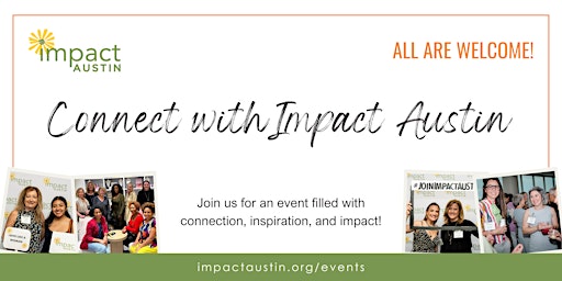 Immagine principale di Connect With Impact Austin 