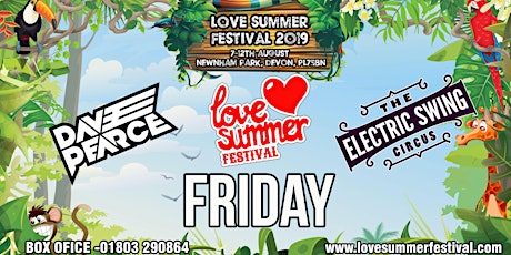 Love Summer Festival 2019 - Friday primary image