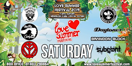 Love Summer Festival 2019 - Saturday primary image