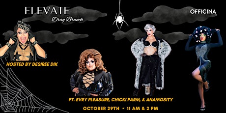 Elevate Drag Brunch: Halloween Edition, 2 PM Seating primary image