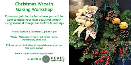 Christmas 2023 Wreath Making Workshop primary image