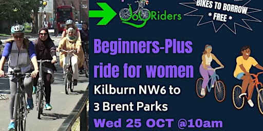 JoyRiders Beginners Plus Ride: South Kilburn to 3 Brent Parks primary image