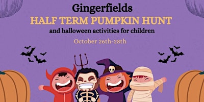 Immagine principale di CHILDREN'S HALF TERM PUMPKIN HUNT AND HALLOWEEN ACTIVITIES 