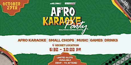 Afro Karaoke Party (Nollywood-Inspired Outfits) primary image