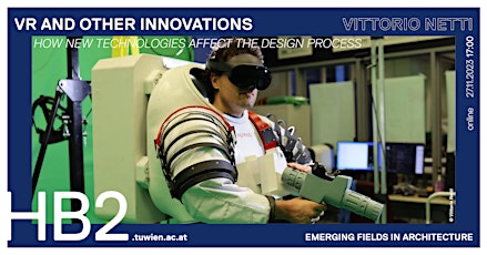 Hauptbild für VR and Other Innovations in Space Architecture | Vittorio Netti (SICSA)